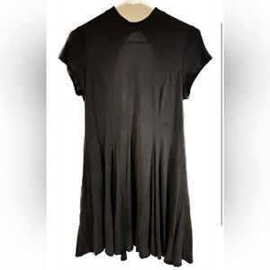 Grey Open Back Dress